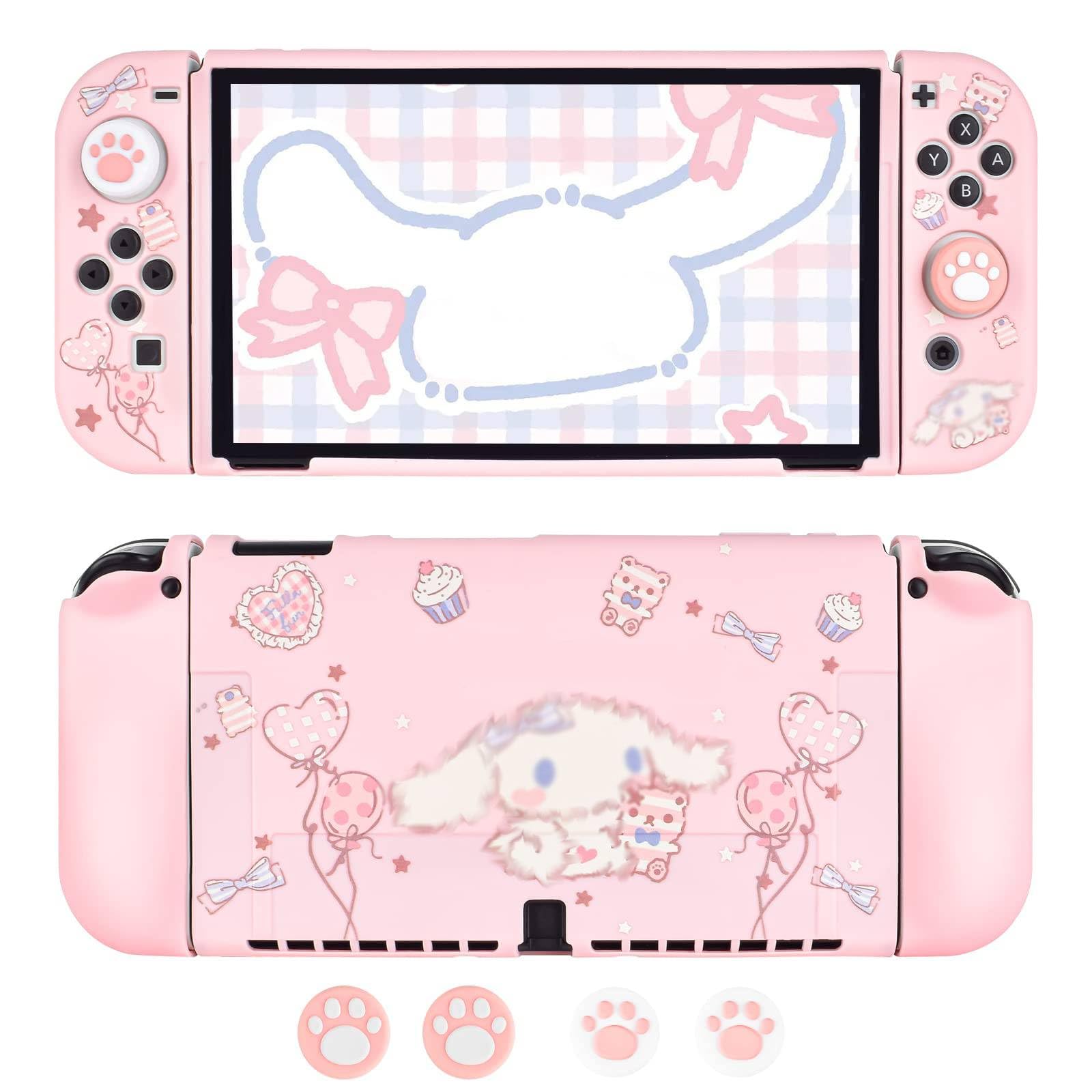 Amazon.com: DLseego Cute Dog Switch OLED Protective Case Silicone